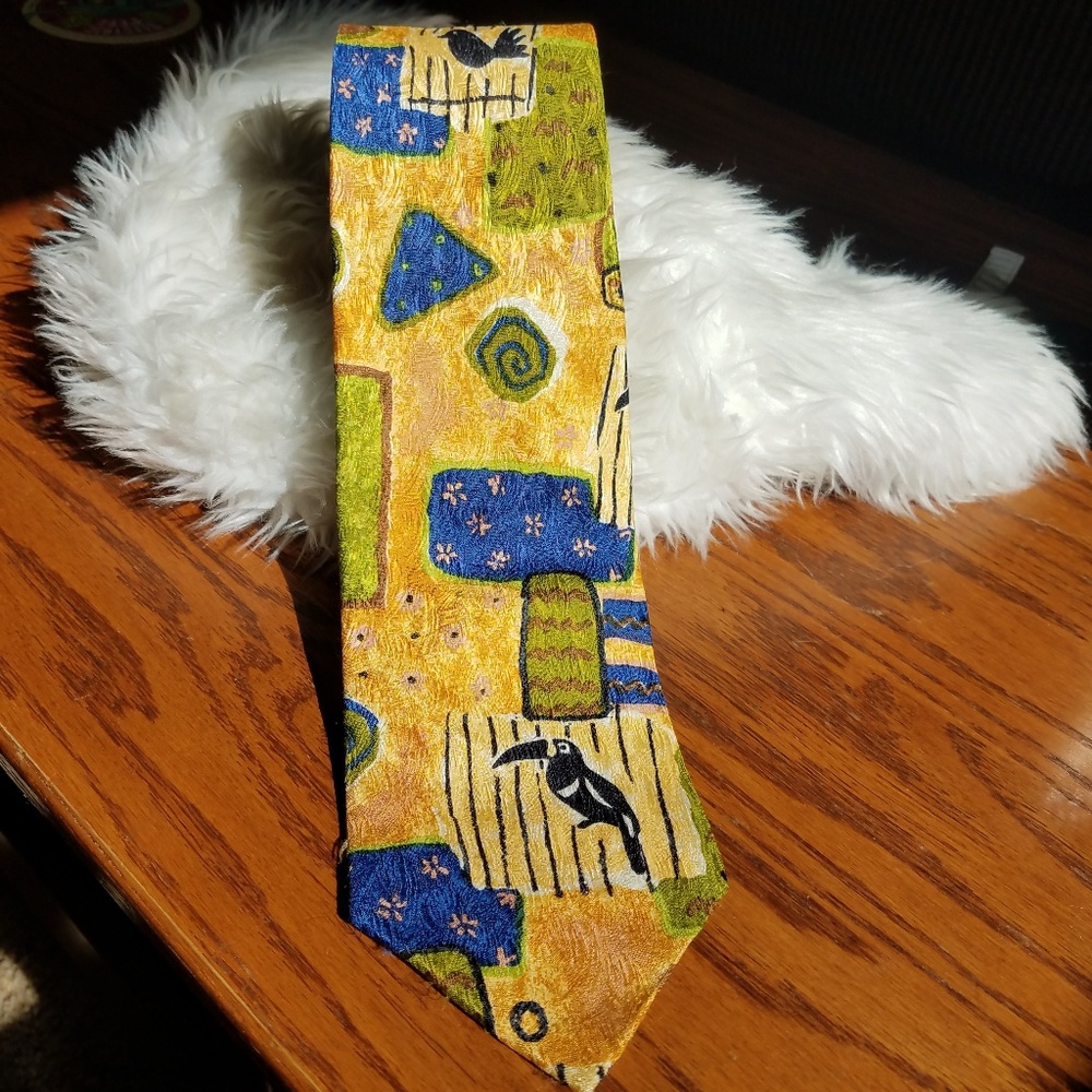 Rare Ermenegildo Zegna Silk Tie